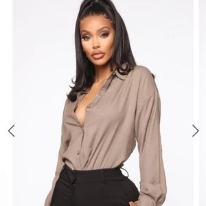 I'm The Boss Button Down Shirt